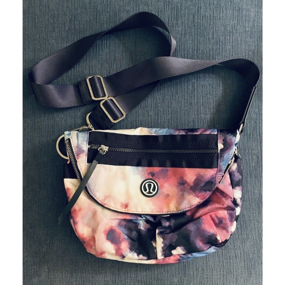 Lululemon Festival Bag Wind Berry Rumble Multi - Pink Multi Crossbody Purse